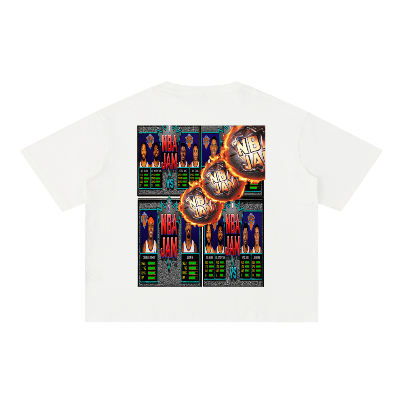 Mineral Wash Boxy Cotton T-Shirt