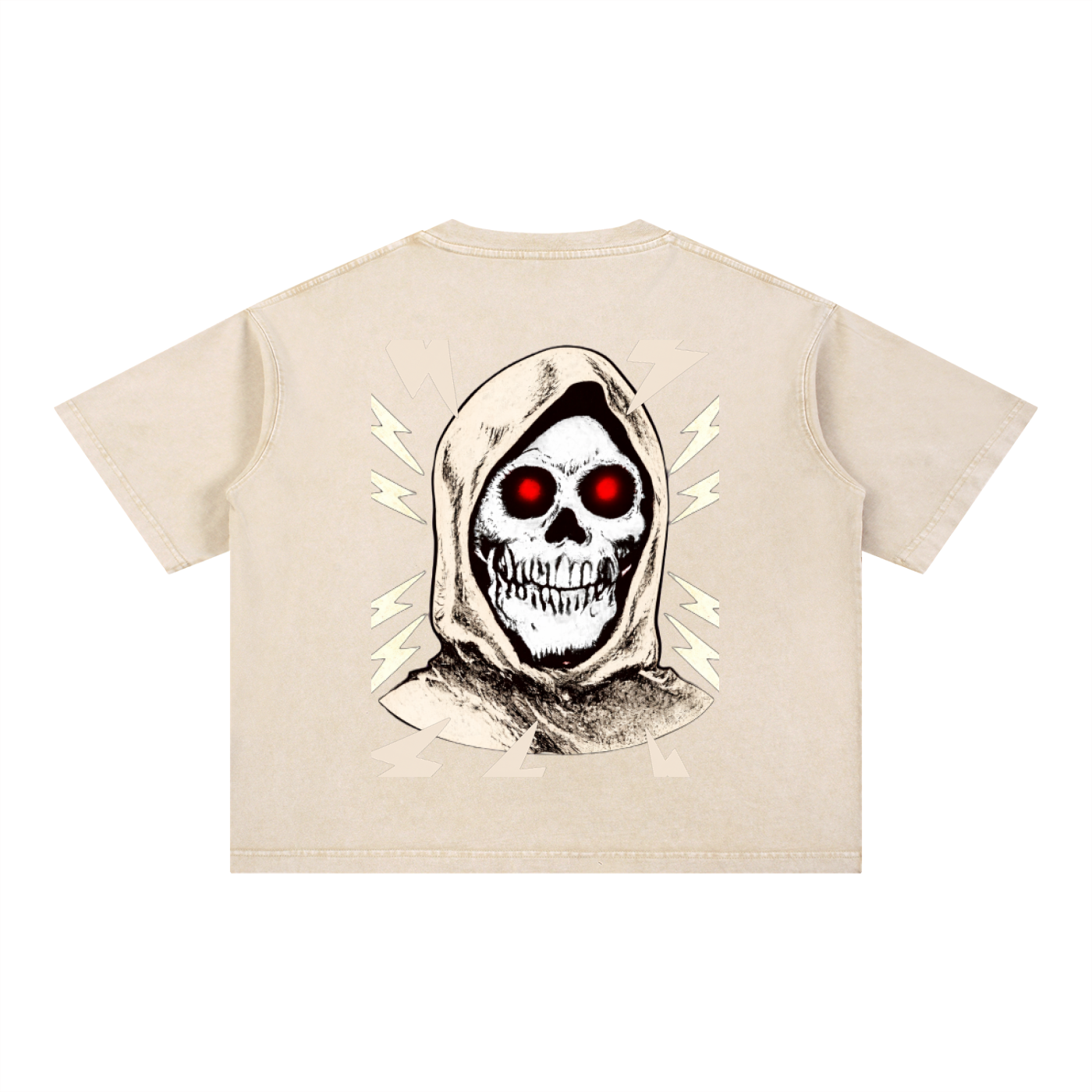 Mineral Wash Boxy Cotton T-Shirt