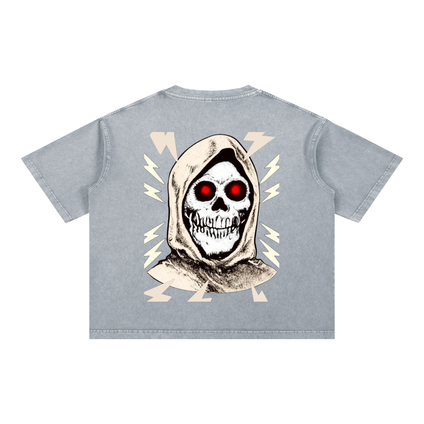 Mineral Wash Boxy Cotton T-Shirt