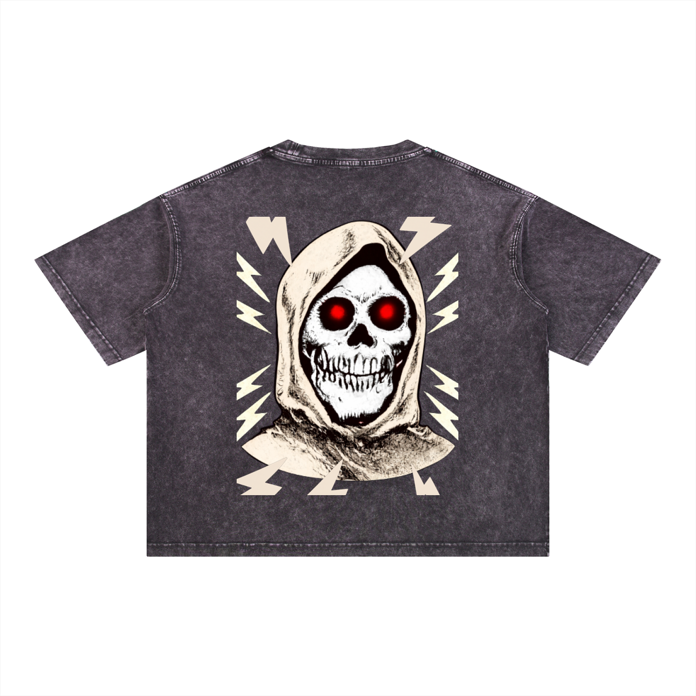 Mineral Wash Boxy Cotton T-Shirt