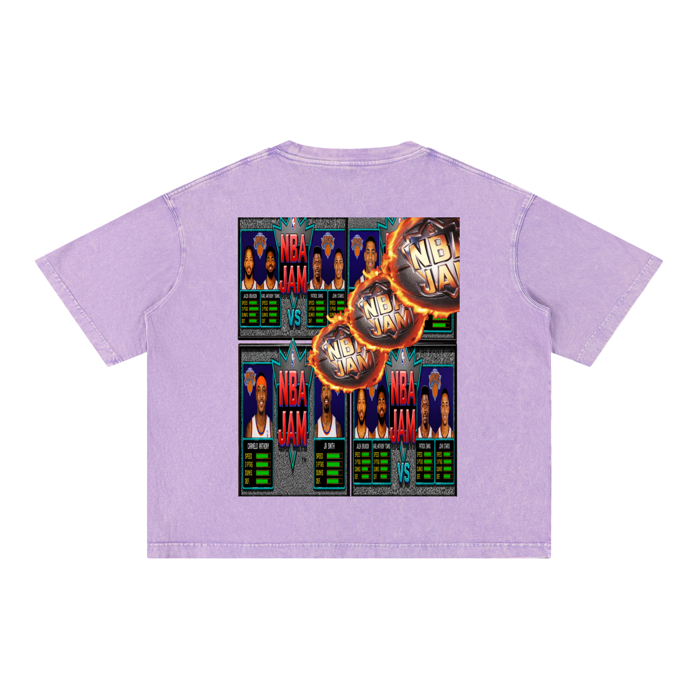 Mineral Wash Boxy Cotton T-Shirt