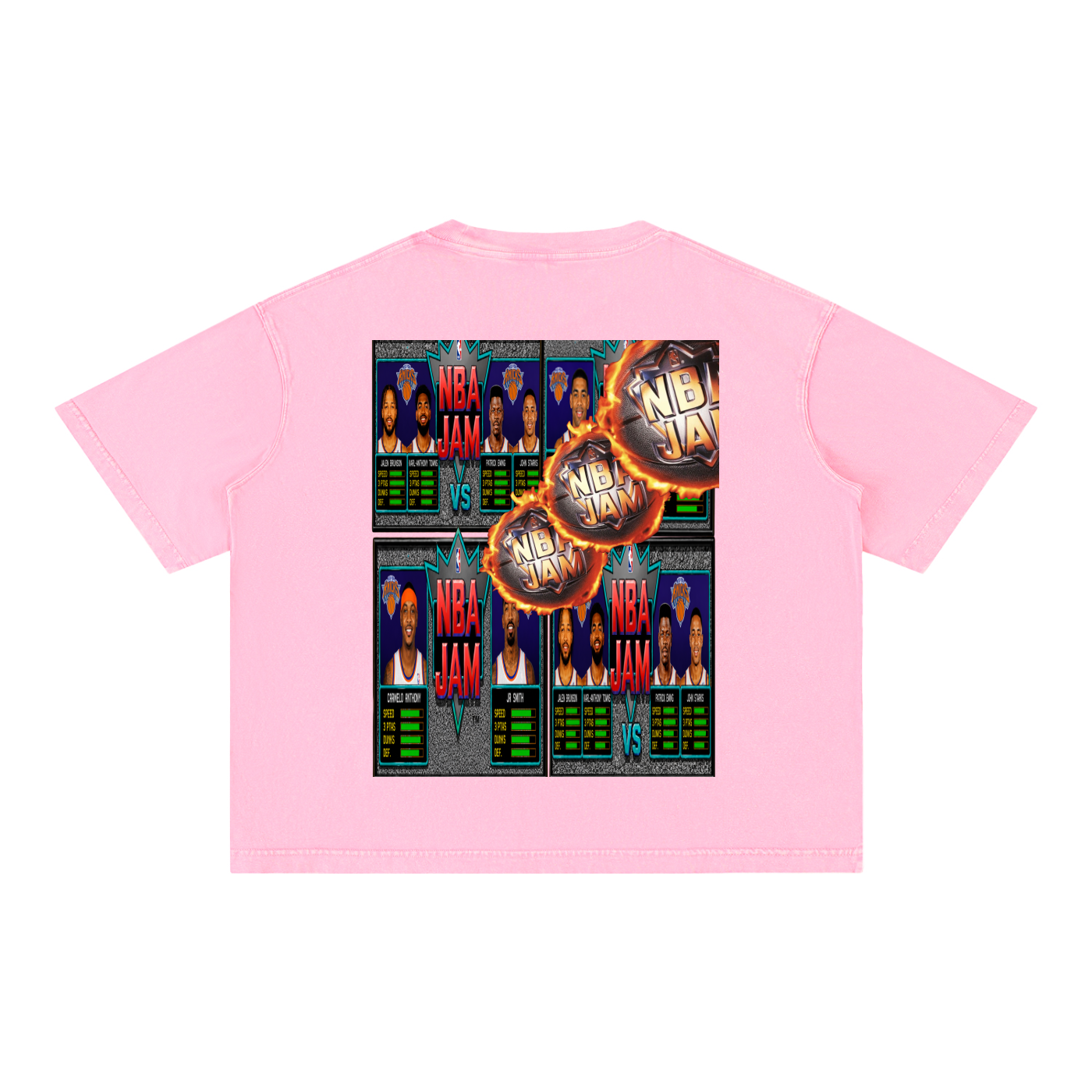 Mineral Wash Boxy Cotton T-Shirt