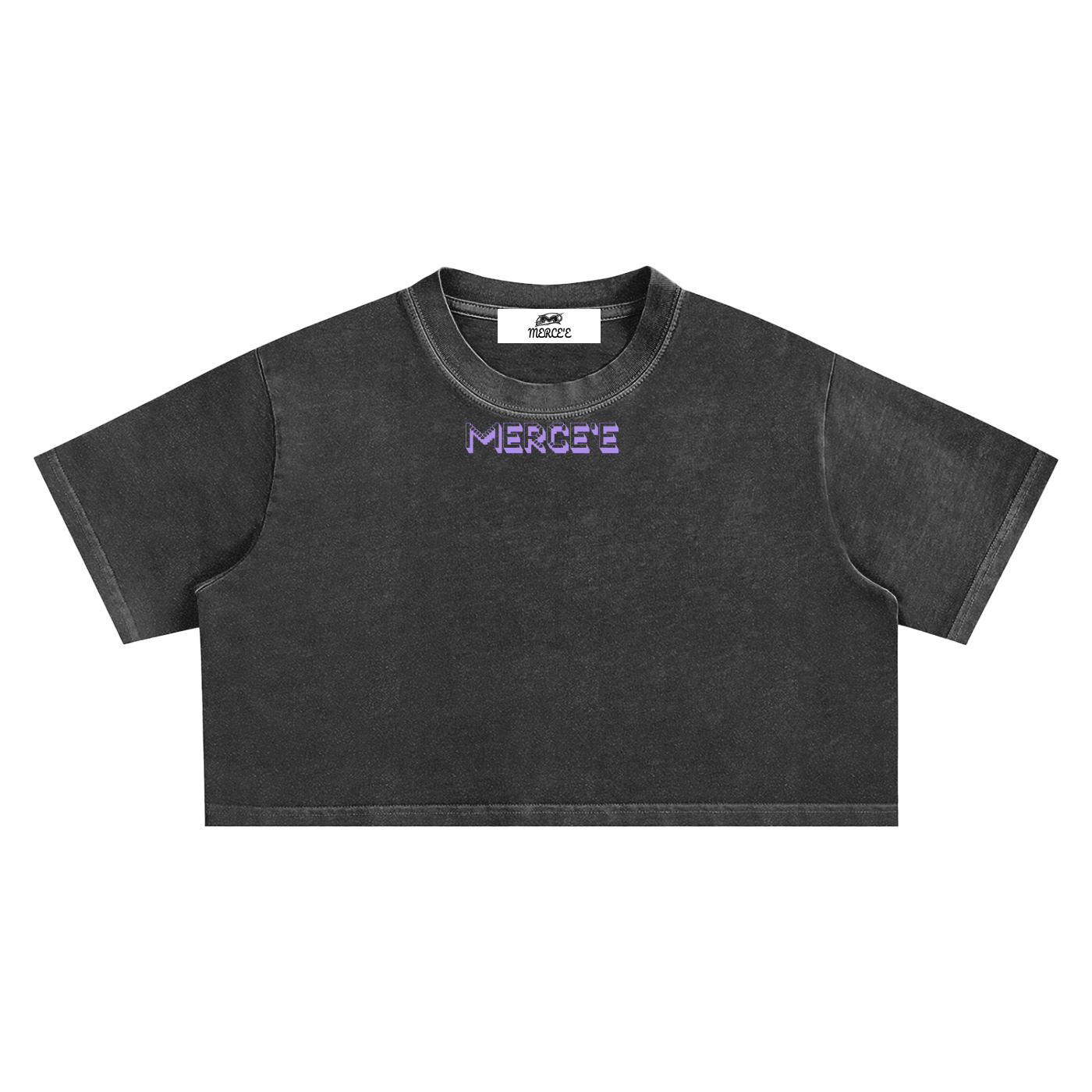 Snow Washed Crop Top