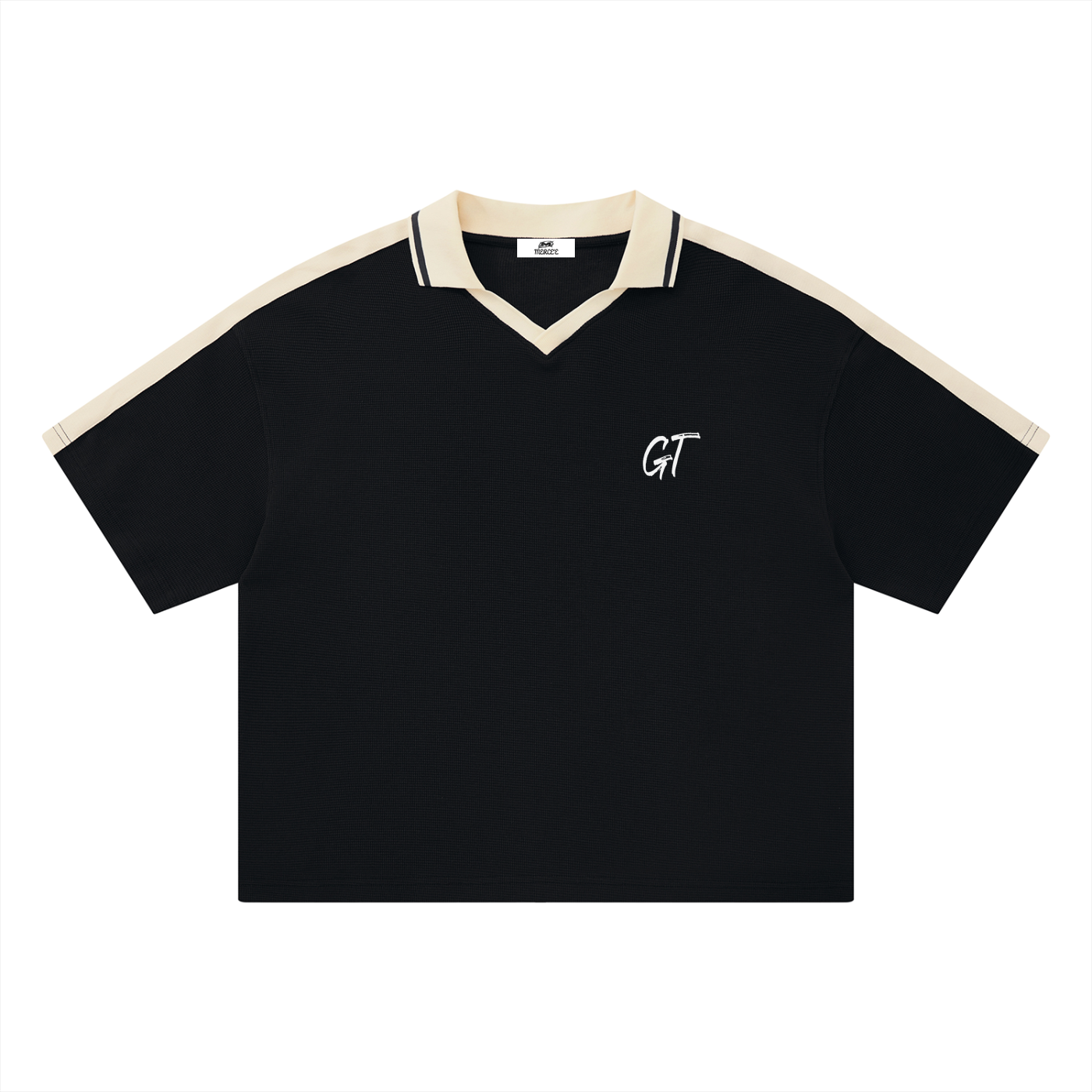 Unisex Color Block Polo Shirt