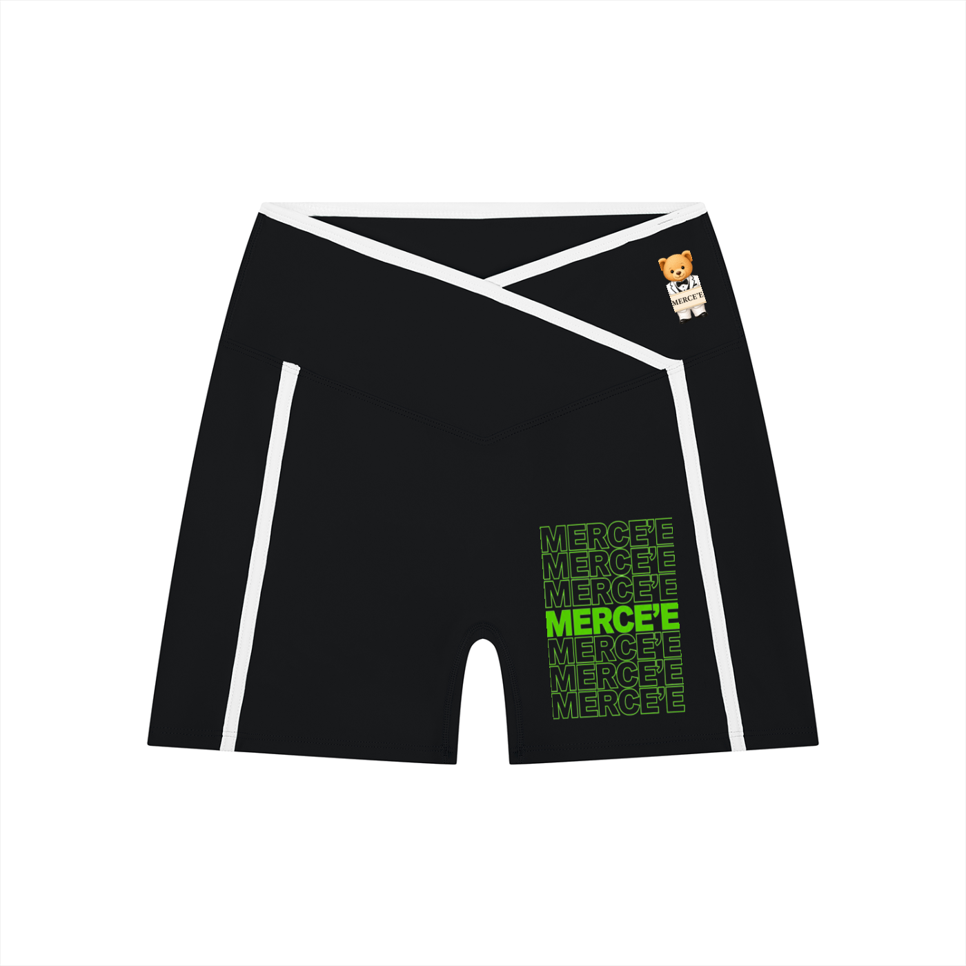 Women’s High Rise Color Block Yoga Shorts