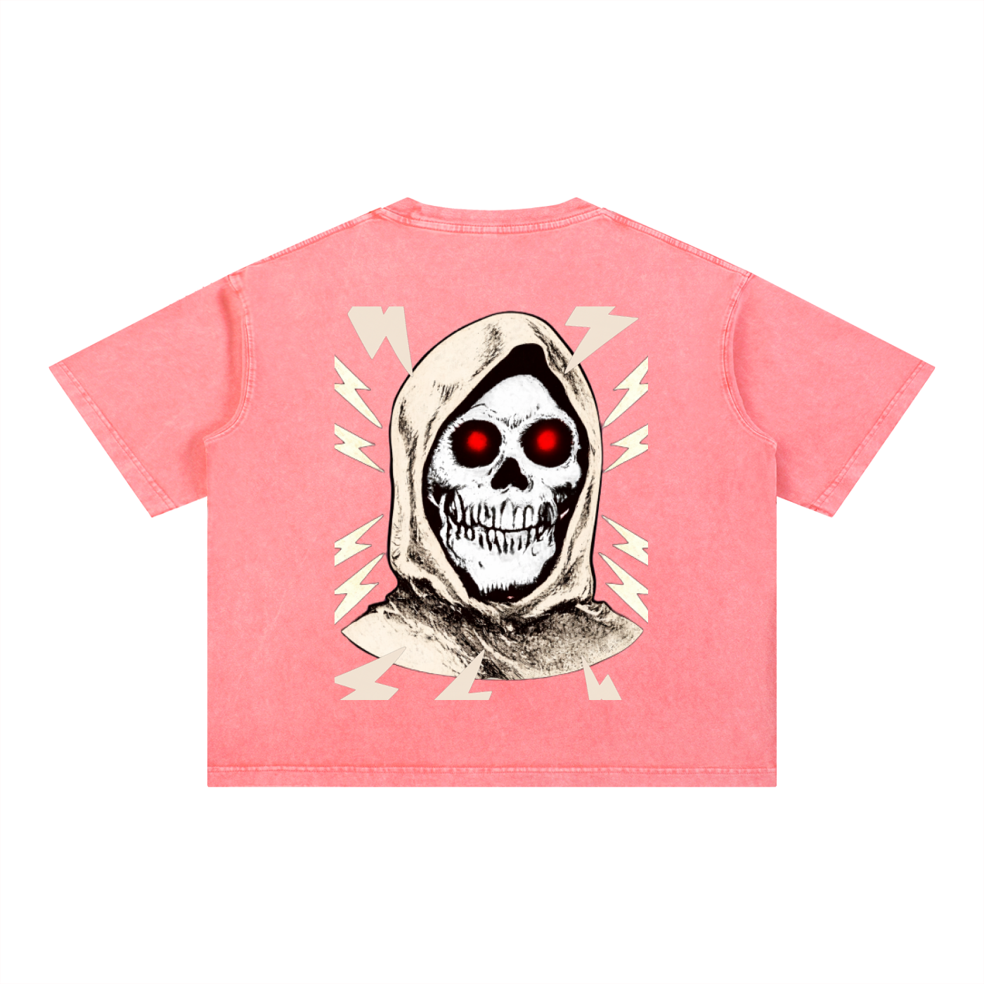 Mineral Wash Boxy Cotton T-Shirt