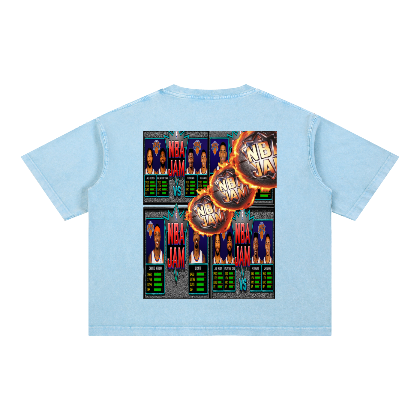 Mineral Wash Boxy Cotton T-Shirt