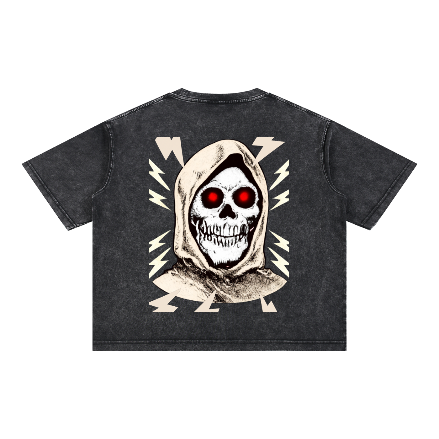 Mineral Wash Boxy Cotton T-Shirt