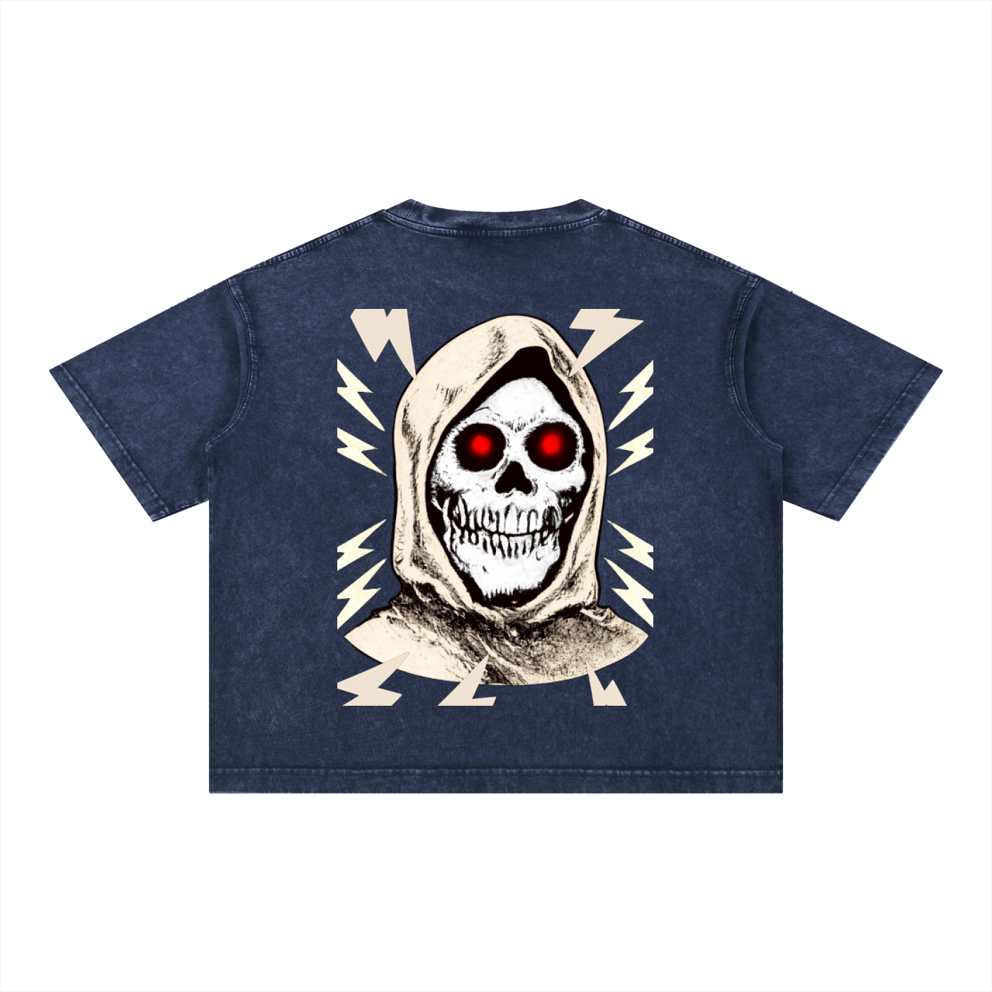 Mineral Wash Boxy Cotton T-Shirt